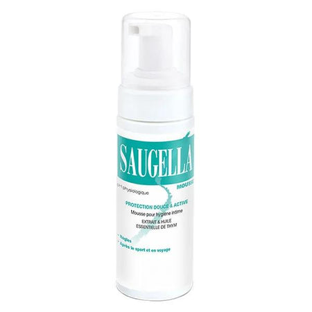 Saugella Mousse Antiseptique Soin lavant rétablir équilibre zone intime - 150 ml