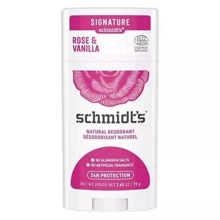 Schmidt's Déodorant Stick Rose Vanille 58ml