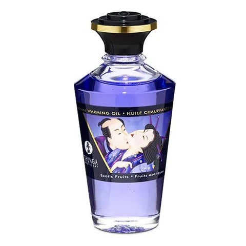Shunga Huile Chauffante Aphrodisiaque - Fruits Exotiques (100 ml)