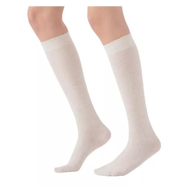 Sigvaris Active Confort Fraîcheur Chaussettes Classe 2 Long Taille L Écru