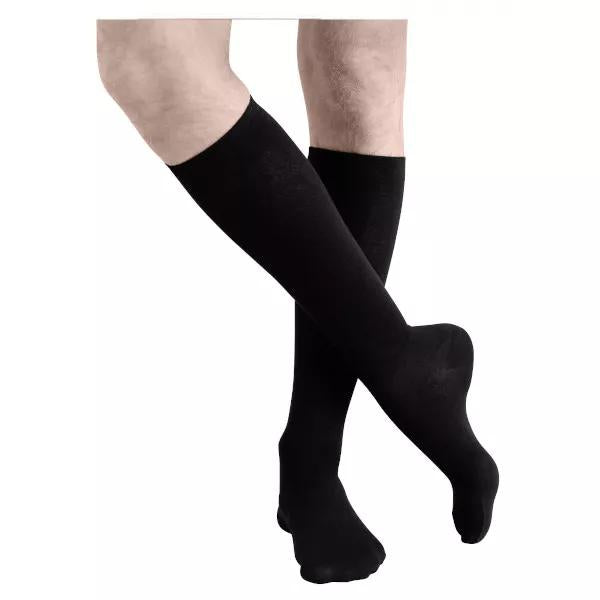 Sigvaris Active Confort Fraîcheur Homme Chaussettes Classe 2 Normal Taille S Noir