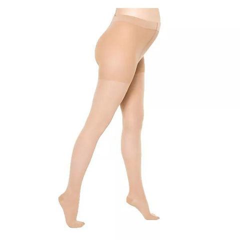 Sigvaris Essential Semi-Transparent Compression Stockings Class 2 Long Size M Dune