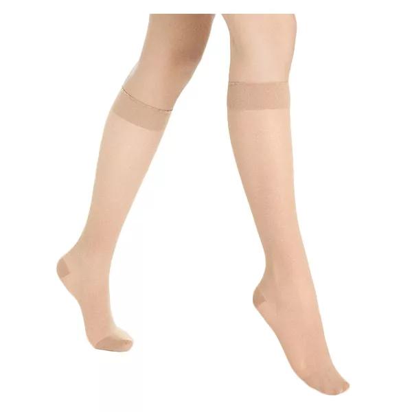 Sigvaris Styles Transparent Chaussettes Classe 2 Normal Taille M Beige 120