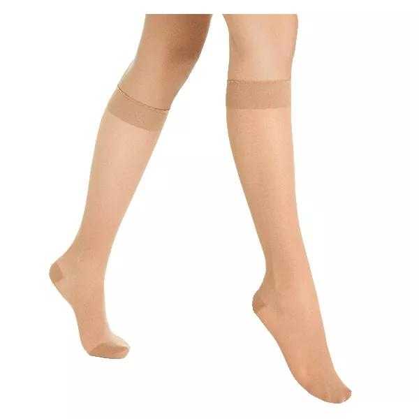 Sigvaris Styles Transparent Chaussettes Classe 2 Normal Taille S Beige 130