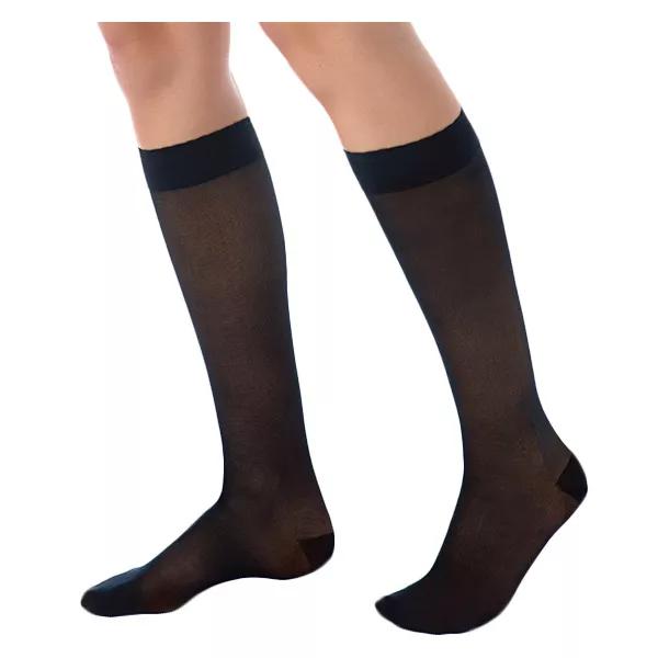 Sigvaris Styles Transparent Chaussettes Classe 2 Normal Taille S Noir