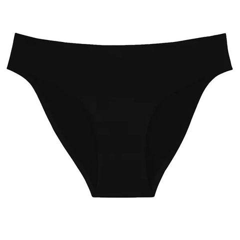Smoon Periodenslip Mikrofaser mittlere Blutung Schwarz Größe L