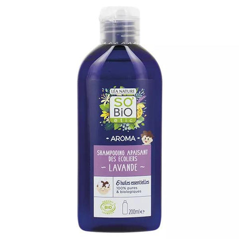So'Bio Étic Aroma Bio Beruhigendes Shampoo für Schulkinder 200ml
