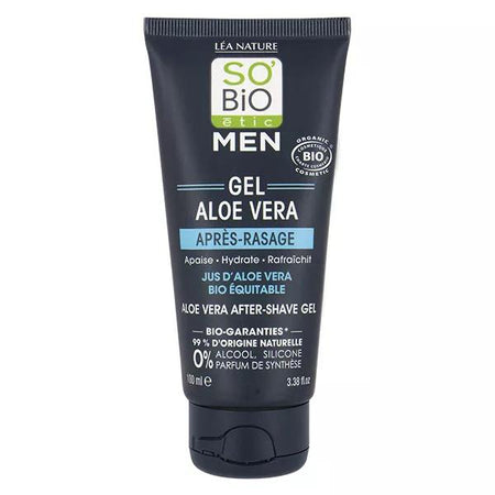 So'Bio Étic Men Gel Après-Rasage Jus d'Aloe Vera Bio 100ml