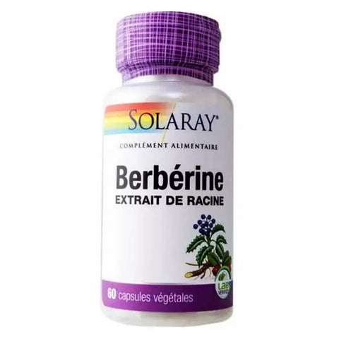 Solaray Berberin 250 mg 60 pflanzliche Kapseln