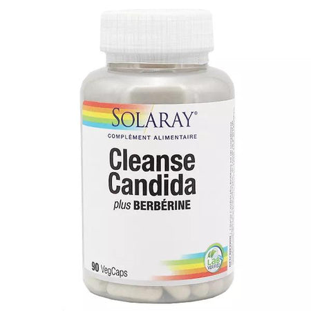 Solaray Cleanse Candida Plus Berberine 90 capsules végétales