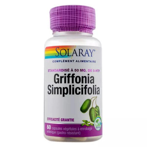 Solaray Griffonia 5-HTP 50mg 60 Kapseln