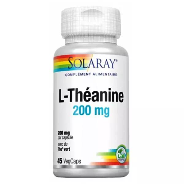 Solaray L Théanine 200 mg (45 gélules végétales)