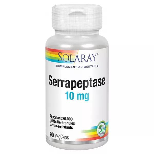 Solaray Serrapeptase 10mg 90 capsules végétales