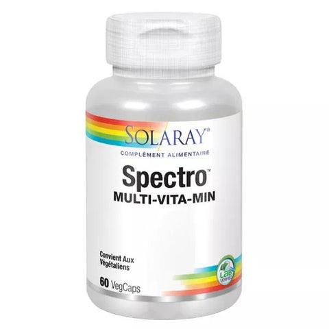 Solaray Spectro Multi-Vita-Min 60 pflanzliche Kapseln