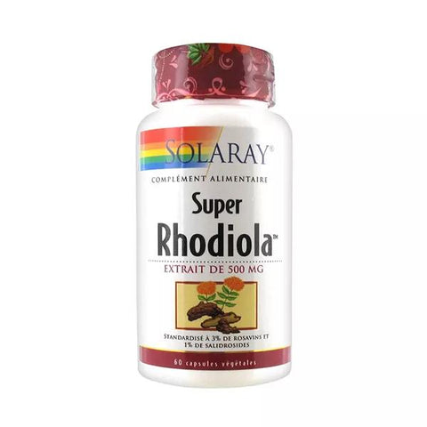 Solaray Super Rhodiola 500mg 60 Veggie Kapseln