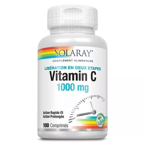 Solaray Vitamin C 1000mg 100 tablets