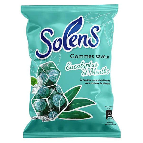 Solens Eucalyptus & Menthol Gum Drops 100g