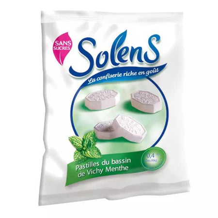 Solens Pastilles du Bassin de Vichy Menthe 100g