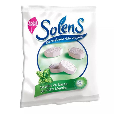 Solens Pastilles du Bassin de Vichy Menthe 100g