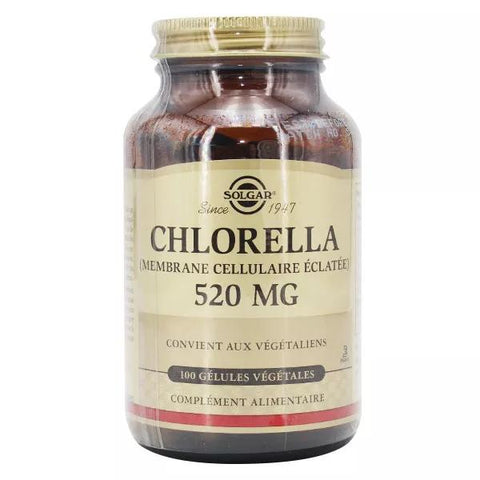 Solgar Chlorella 100 pflanzliche Kapseln