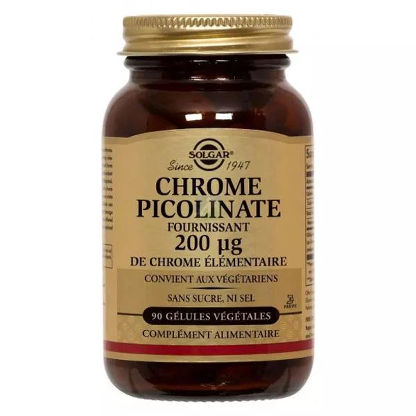 Solgar Chrome Picolinate 200 μg 90 gélules