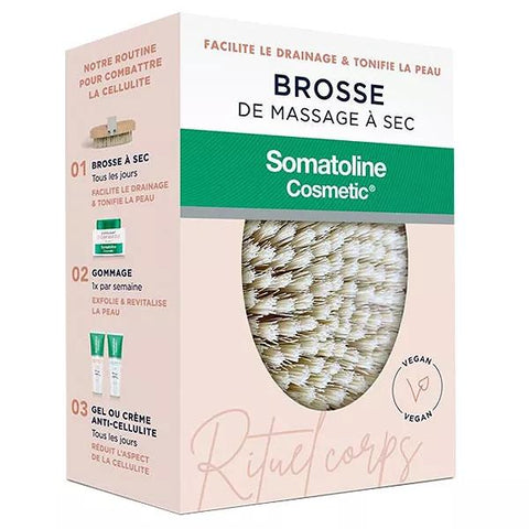 Somatoline Peeling-Massagebürste gegen Cellulite zur Trockenanwendung