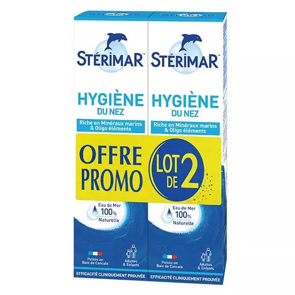 Stérimar Solution Eau de Mer Spray Lot de 2 x 100ml