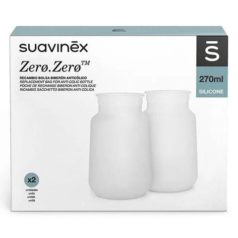 Suavinex Ersatzbeutel Antikolikflasche Zerø.Zerø 270 ml