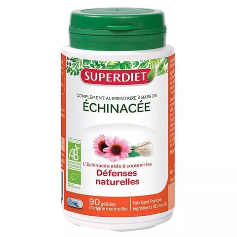 Superdiet Organic Echinacea 90 capsules