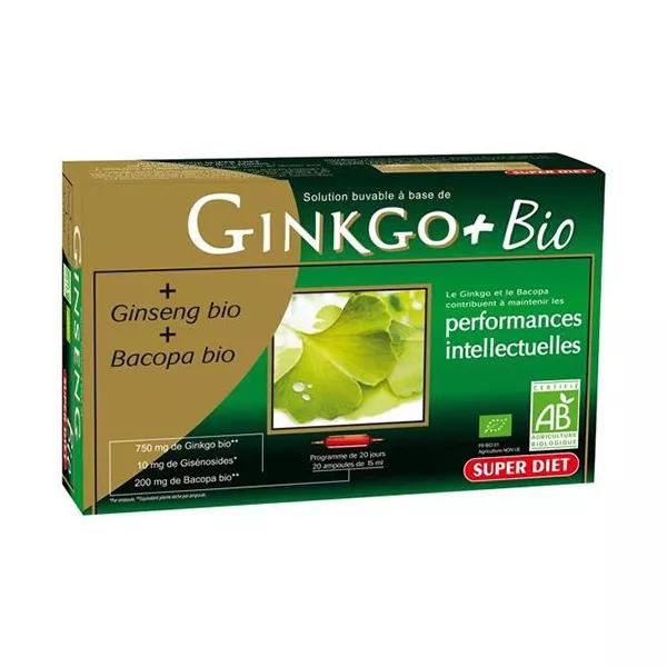 Superdiet Ginkgo Boost Rhodiole Guarana 20 ampoules