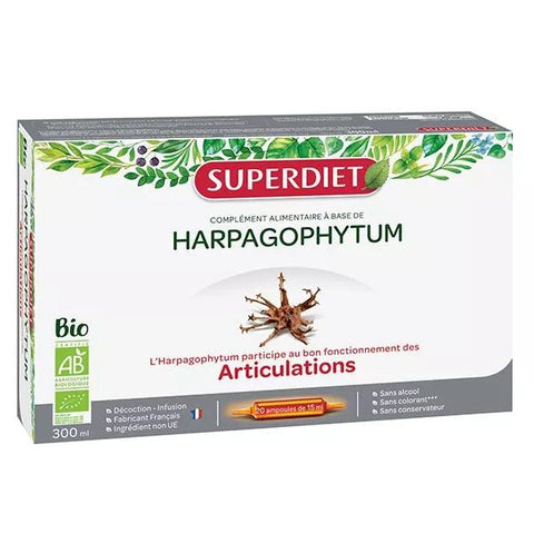 Superdiet Organic Devil's Claw 20 ampoules