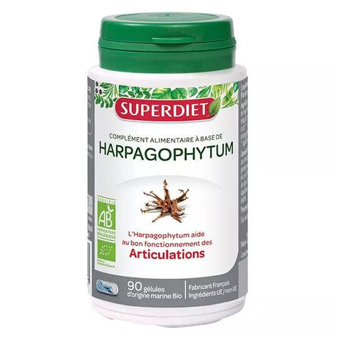 Superdiet Organic Harpagophytum 90 capsules