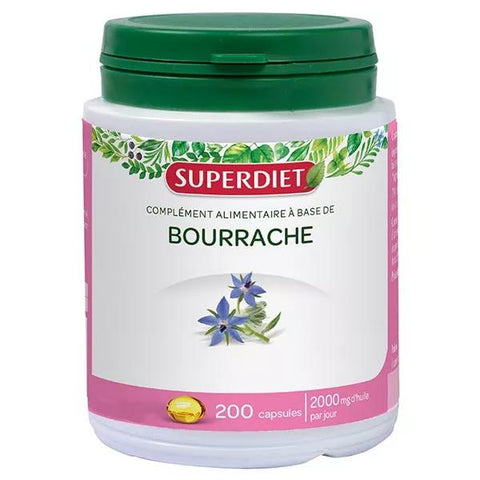 Superdiet Borage Oil 200 capsules