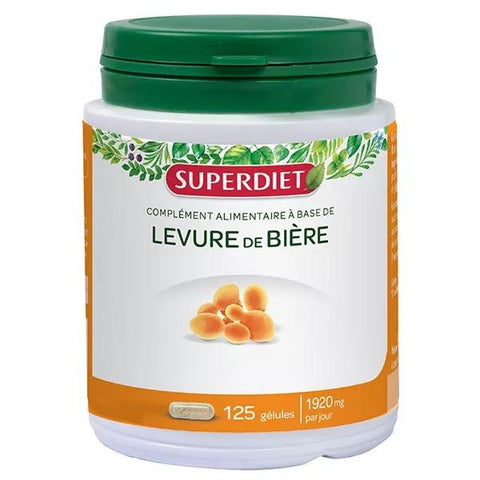 Superdiet Brewer's Yeast 125 capsules