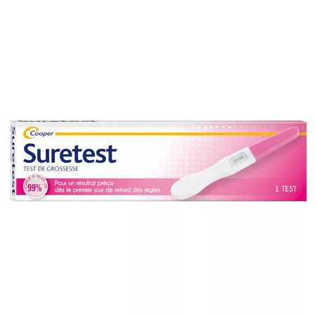 Cooper Suretest test de grossesse (boîte de 1)