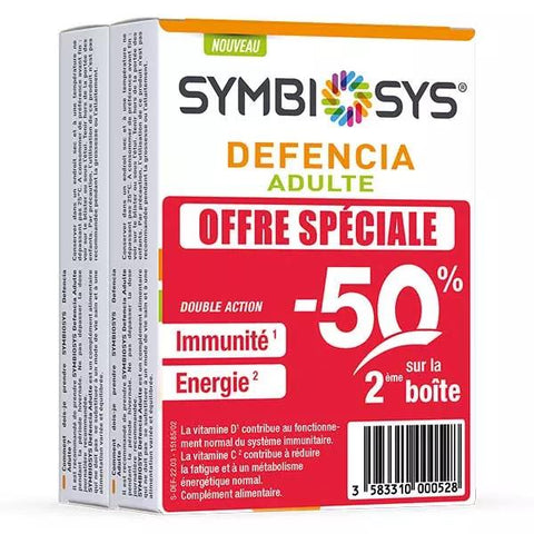 Symbiosys Defencia Erwachsene Packung mit 2 x 30 Kapseln
