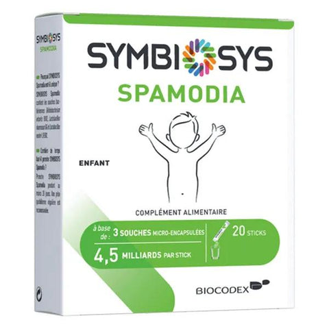 Symbiosys Spamodia Enfants Arôme Vanille (20 sticks)