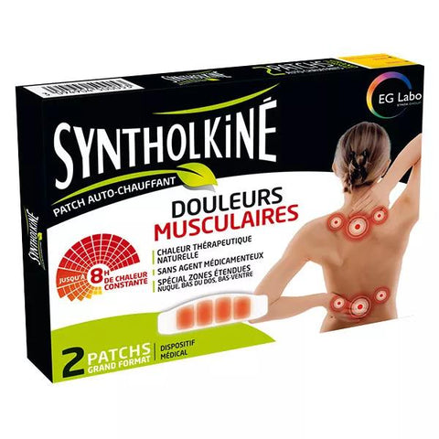 SyntholKiné Heat Patch Muscular Pain Back 2 units