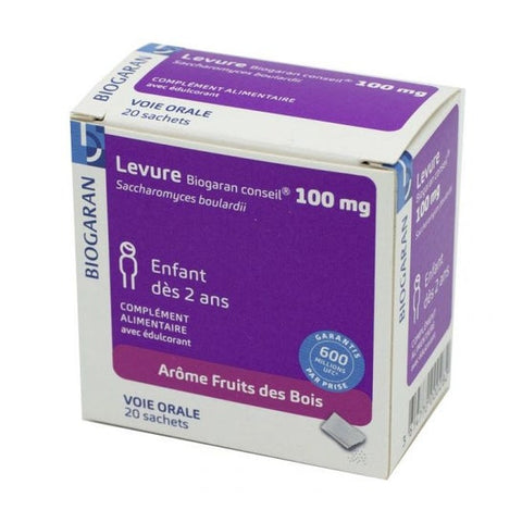 Biogaran Hefe 100mg Pulver (20 Beutel)