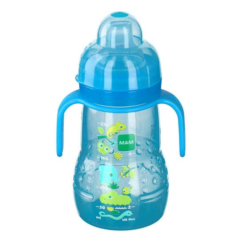MAM Trainer Trinklernflasche mit Griffen + Sauger (220 ml)