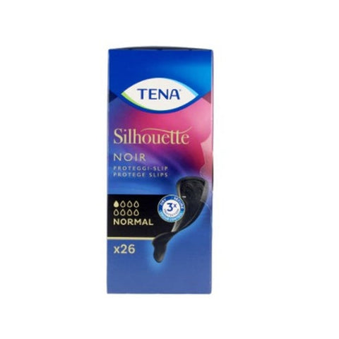 Tena Silhouette Normal pantyliners black (26 pieces)