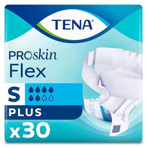 TENA Proskin Flex Change With Belt Plus Size S 30 Units