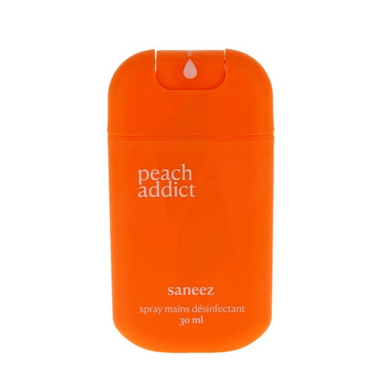 Saneez Spray Désinfectant Main Peach Addict 30 ml