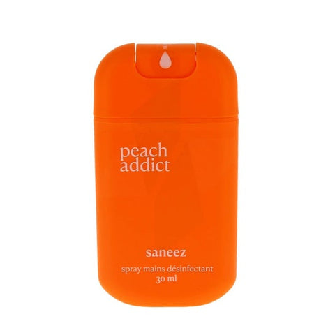 Saneez Spray Désinfectant Main Peach Addict 30 ml