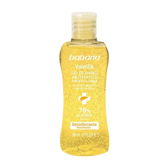 Babaria Gel hydro-alcoolique pour les mains Vanille (50 ml)
