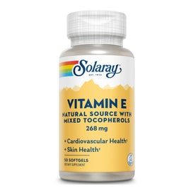 Solaray Vitamine E 50 Perles