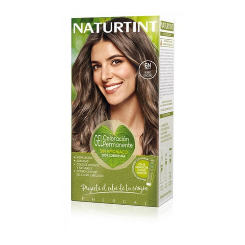 Naturtint Men Permanente Gel-Haarfarbe 6N Dunkelblond (170 ml)