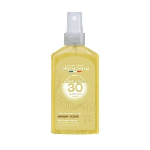Laboratoires Dermosun Monoï de Tahiti huile bronzante SPF30 (125 ml)