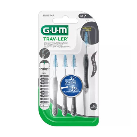 Gum Trav-ler Interdentalbürsten 2,6 mm (4 Stück)