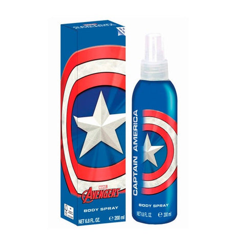 Air-Val Captain America Spray pour Corps 200 ml